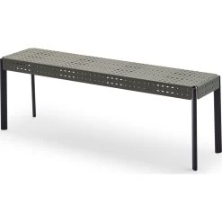 Skagerak Gerda Bench | Green Grey/Black Blue