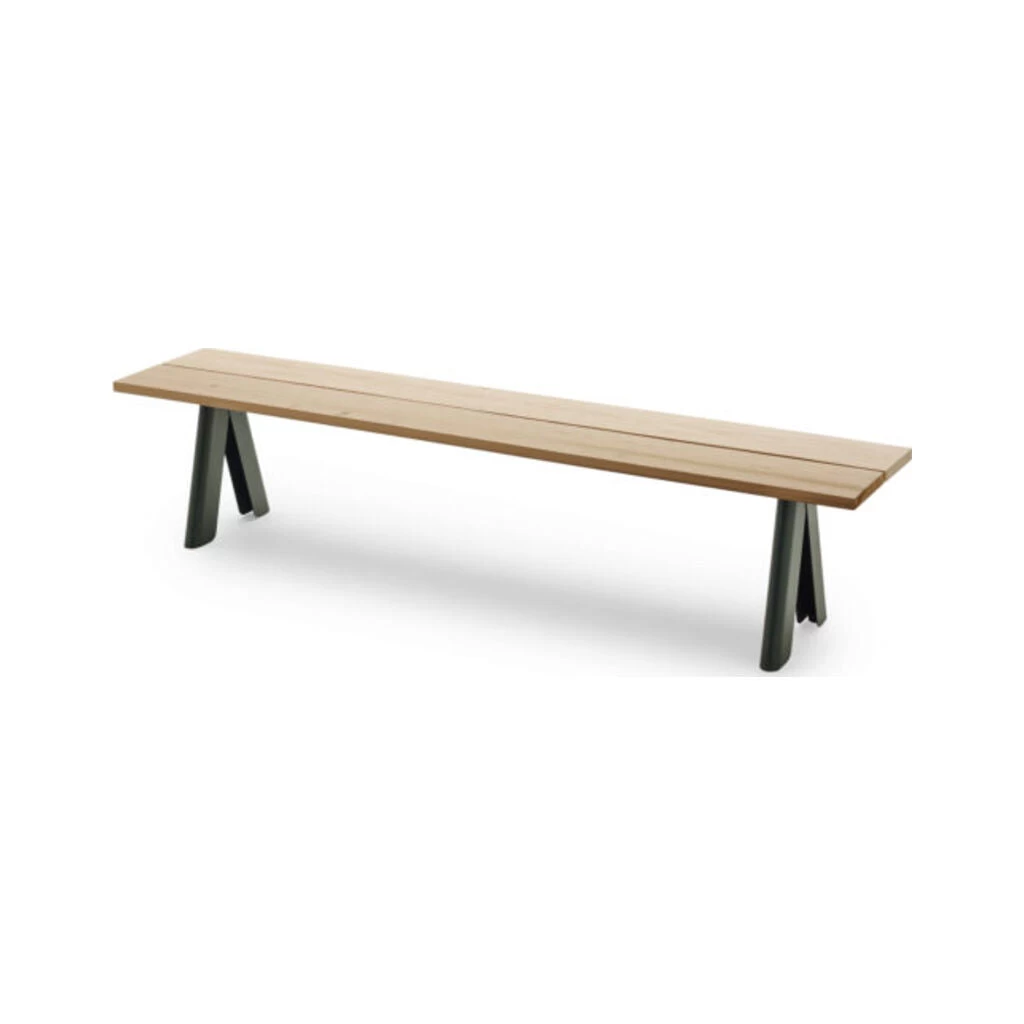 Skagerak Overlap Bench | Steel 4 Skagerak Overlap Bench | Steel - Image 2