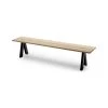 Skagerak Overlap Bench | Steel -Skagerak Store 1392013 Overlap Bench Black