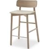 Skagerak Hven Bar Stool | Oak/Stainless Steel