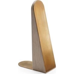 Skagerak Reflect Bookend | Oak/Brass