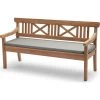 Skagerak Drachmann Cushion | 165 -Skagerak Store 1960809 20Drachmann 20Teak 20Bench 20165 20Cushion 20Ash 20 20Copy