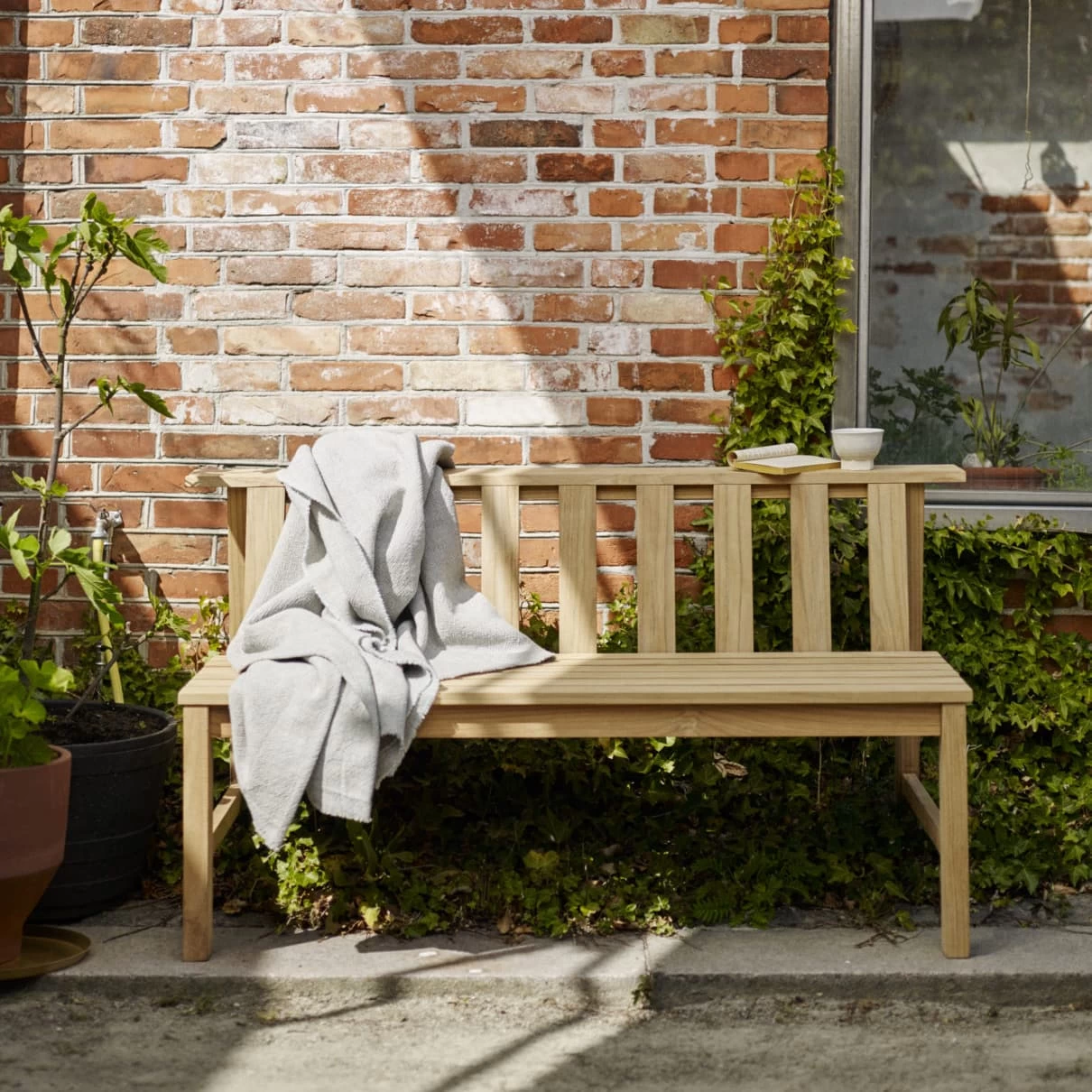 Skagerak Plank Bench 4 Skagerak Plank Bench - Image 2