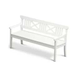 Skagerak Drachmann Bench | Wood -Skagerak Store S1100510 20Drachmann 20Bench 20165 20White 2002