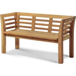 Skagerak Facet Bench | Teak