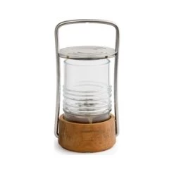 Skagerak Bollard Oil Lamp | Teak
