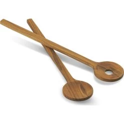 Skagerak Fulla Salad Servers | Teak