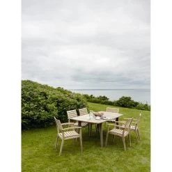 Ballare Stacking Chair - Teak -Skagerak Store ballare stacking chair teak 396816