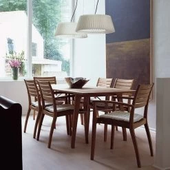 Ballare Stacking Chair - Teak -Skagerak Store ballare stacking chair teak 880672