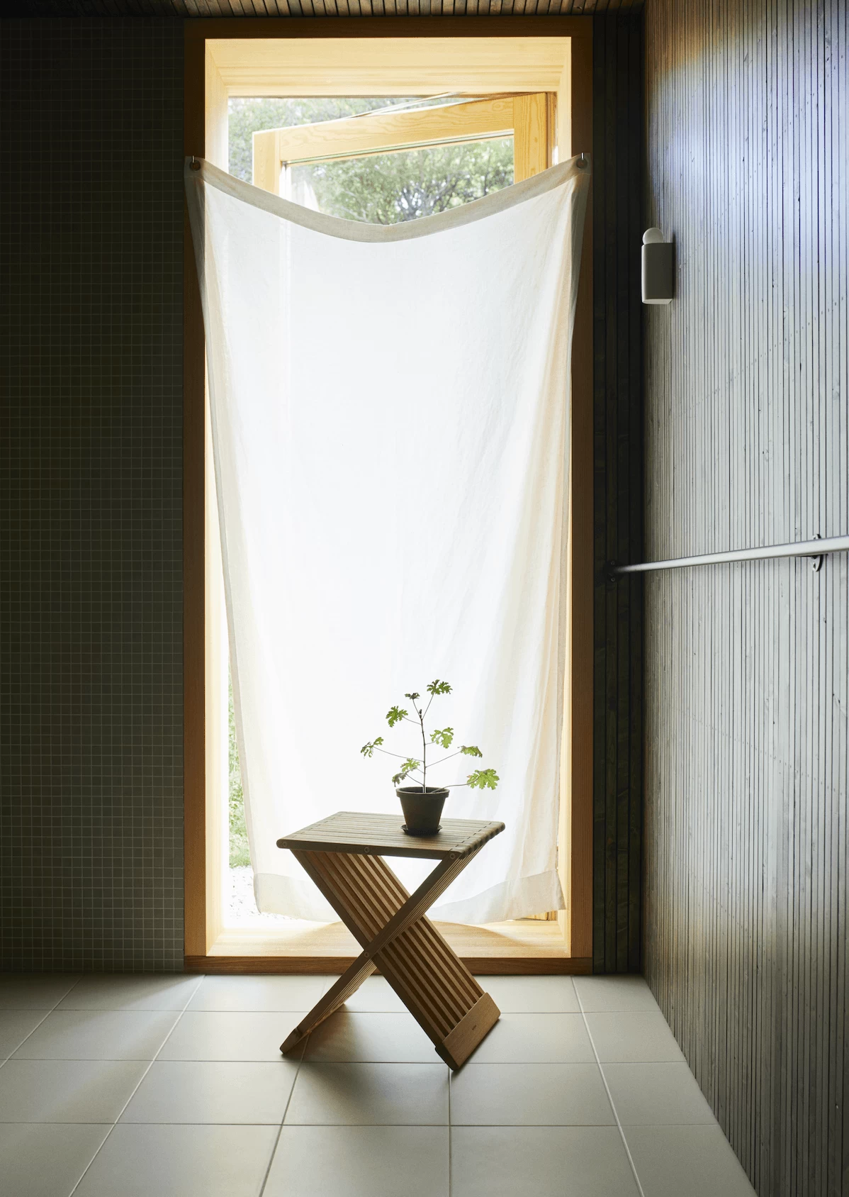 Fionia Folding Stool/Table - Oak 4 Fionia Folding Stool/Table - Oak - Image 2