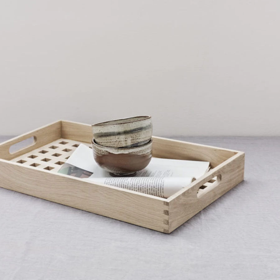 Fionia Oak Serving Tray - 48 X 32 4 Fionia Oak Serving Tray - 48 X 32 - Image 2