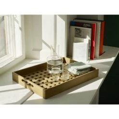 Fionia Teak Serving Tray - 48 X 32 -Skagerak Store fionia teak serving tray 48 x 32 825345